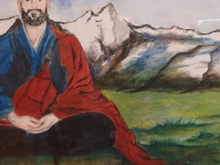 Trauerredner Vater Reding (Zen Mönch) für die Beerdigung