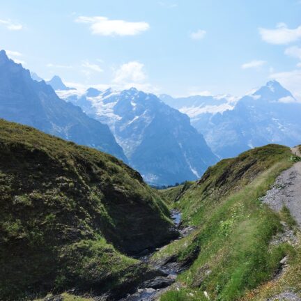 Grindelwald - Beerdigung und Abschiedsfeier bei Eiger, Mönch &amp; Jungfrau