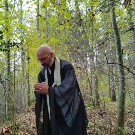 Beisetzung im Friedwald - Abschiedsfeier mit Bestattungsredner Zen Meister Reding