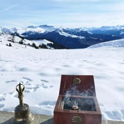 Asche verstreuen auf dem Berg - Abschiedsredner und Trauerredner - Zen Vater Meister Reding