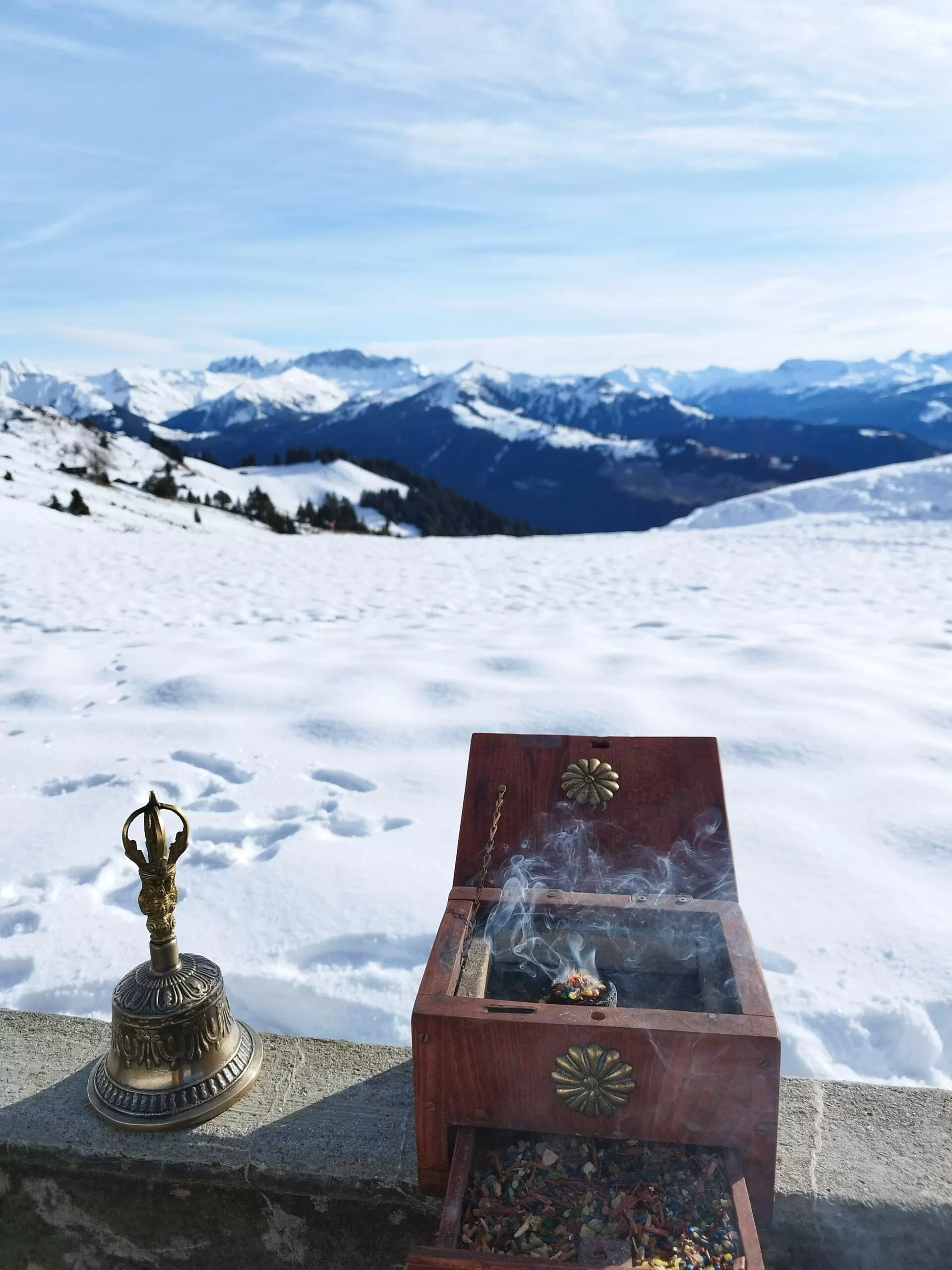 Asche verstreuen auf dem Berg - Abschiedsredner und Trauerredner - Zen Vater Meister Reding