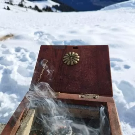 Asche verstreuen auf dem Berg - Abschiedsredner und Trauerredner - Zen Vater Meister Reding