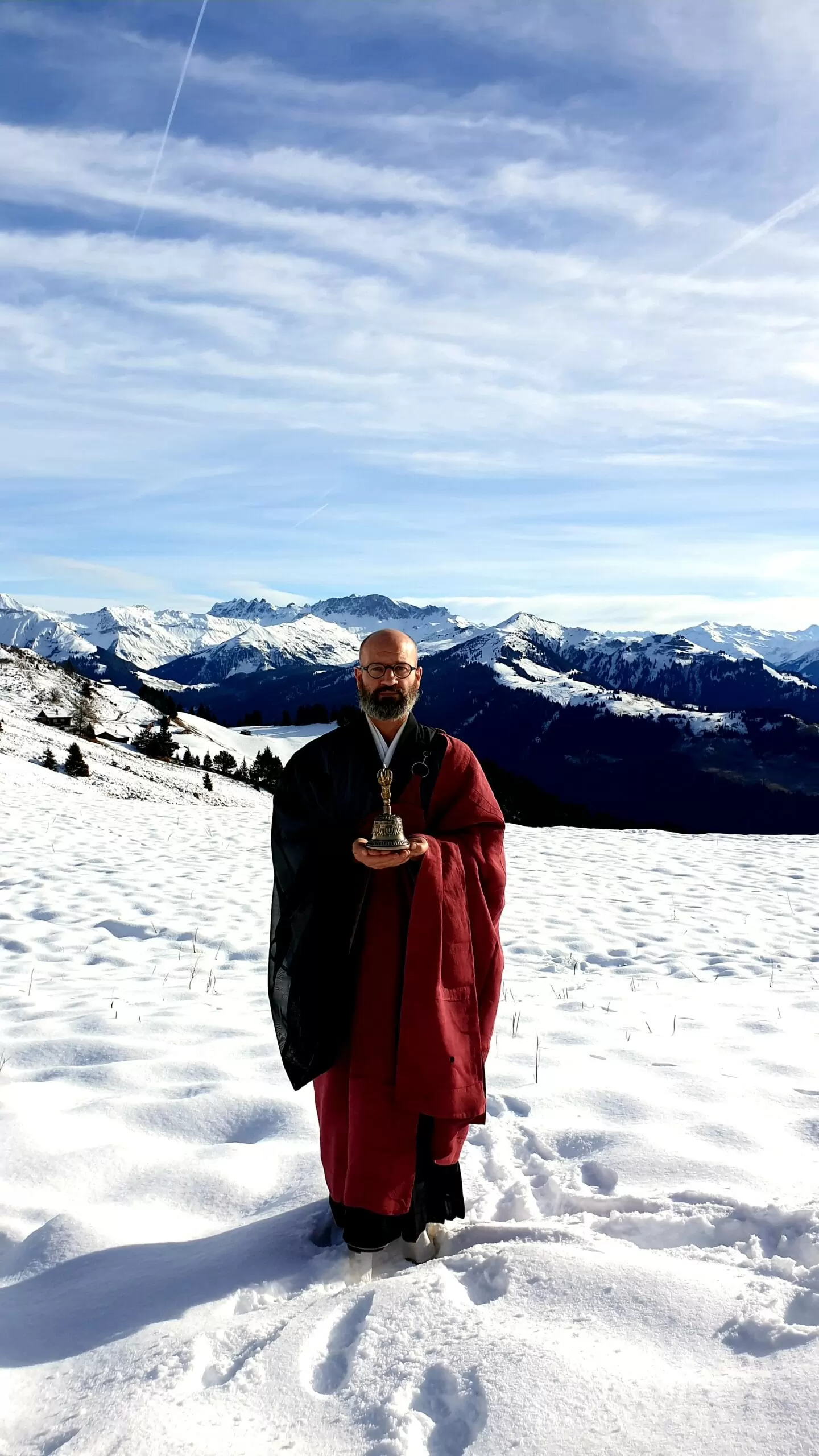 Asche verstreuen auf dem Berg - Abschiedsredner und Trauerredner - Zen Vater Meister Reding