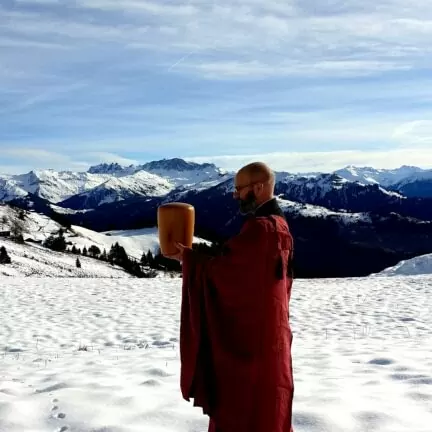 Asche verstreuen auf dem Berg - Abschiedsredner und Trauerredner - Zen Vater Meister Reding