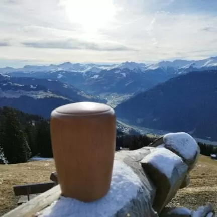 Asche verstreuen auf dem Berg - Abschiedsredner und Trauerredner - Zen Vater Meister Reding