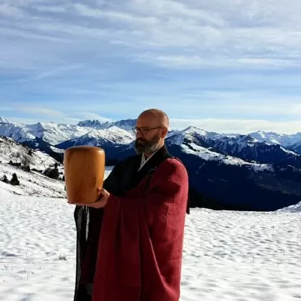 Asche verstreuen auf dem Berg - Abschiedsredner und Trauerredner - Zen Vater Meister Reding