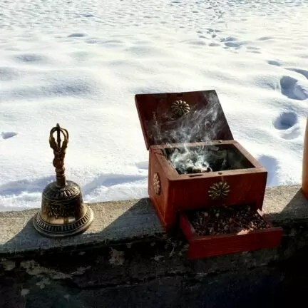 Asche verstreuen auf dem Berg - Abschiedsredner und Trauerredner - Zen Vater Meister Reding
