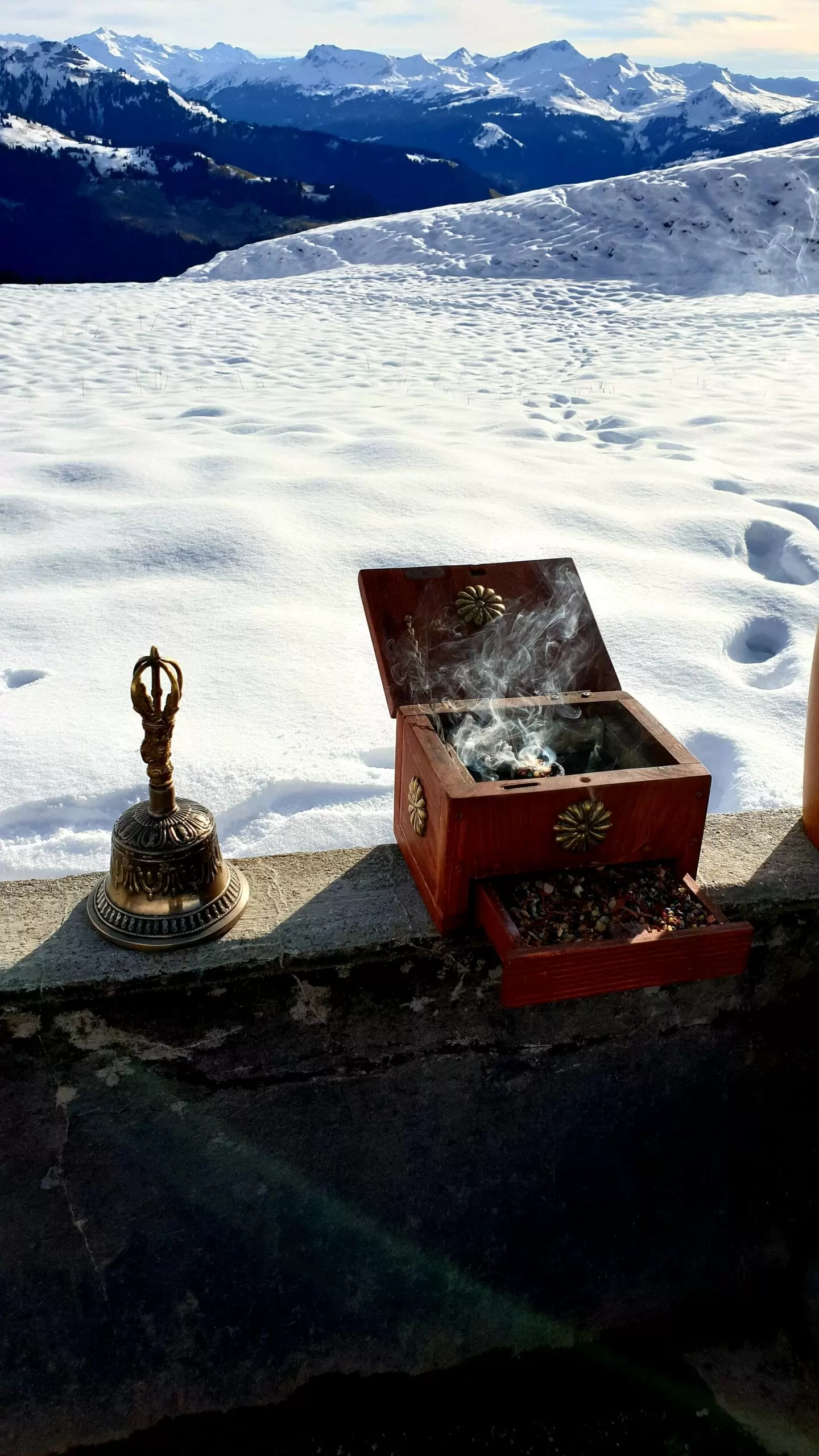 Asche verstreuen auf dem Berg - Abschiedsredner und Trauerredner - Zen Vater Meister Reding