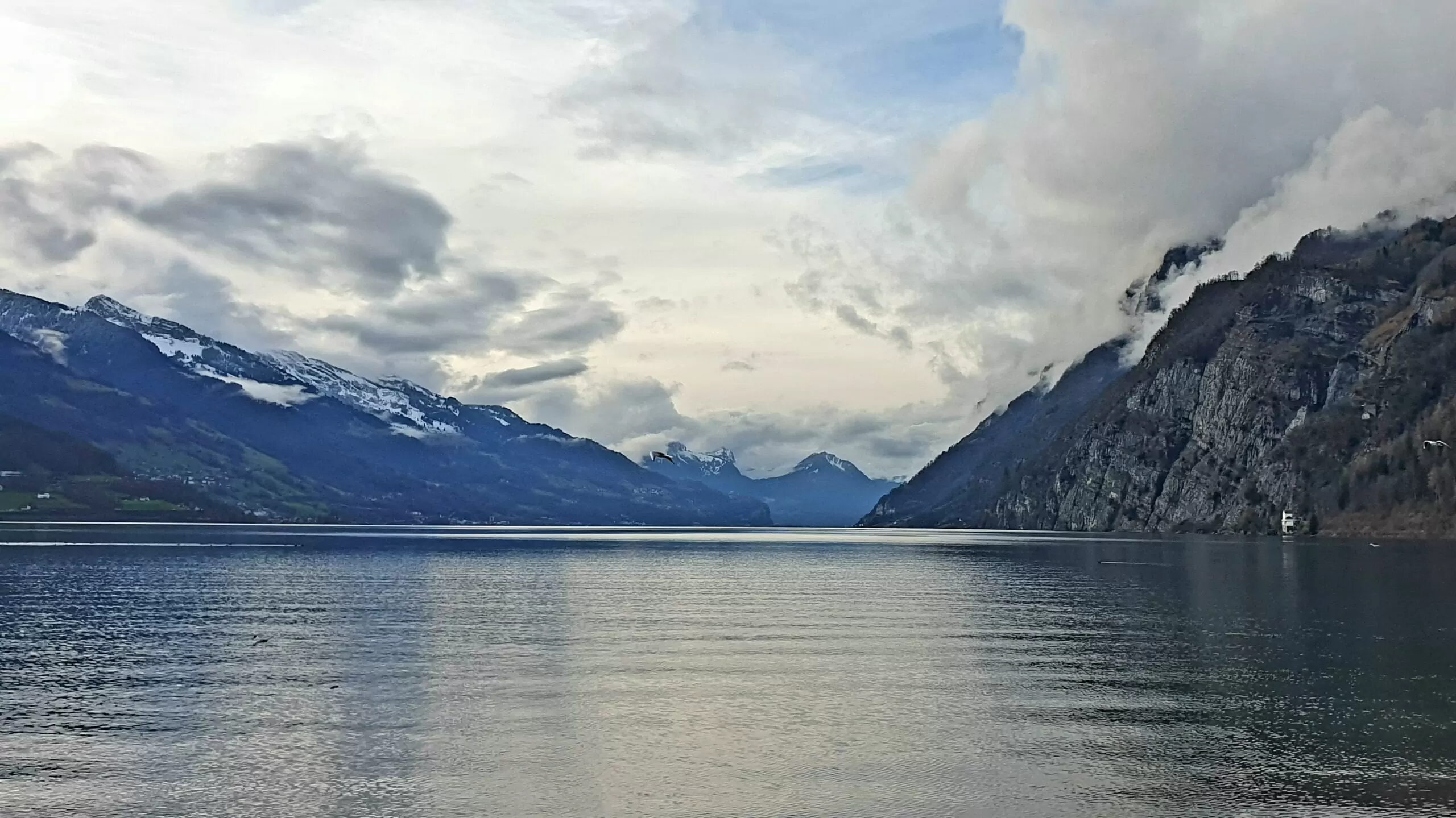 Asche verstreuen Walensee - Ostschweiz - Trauerredner Zen Vater Meister Reding