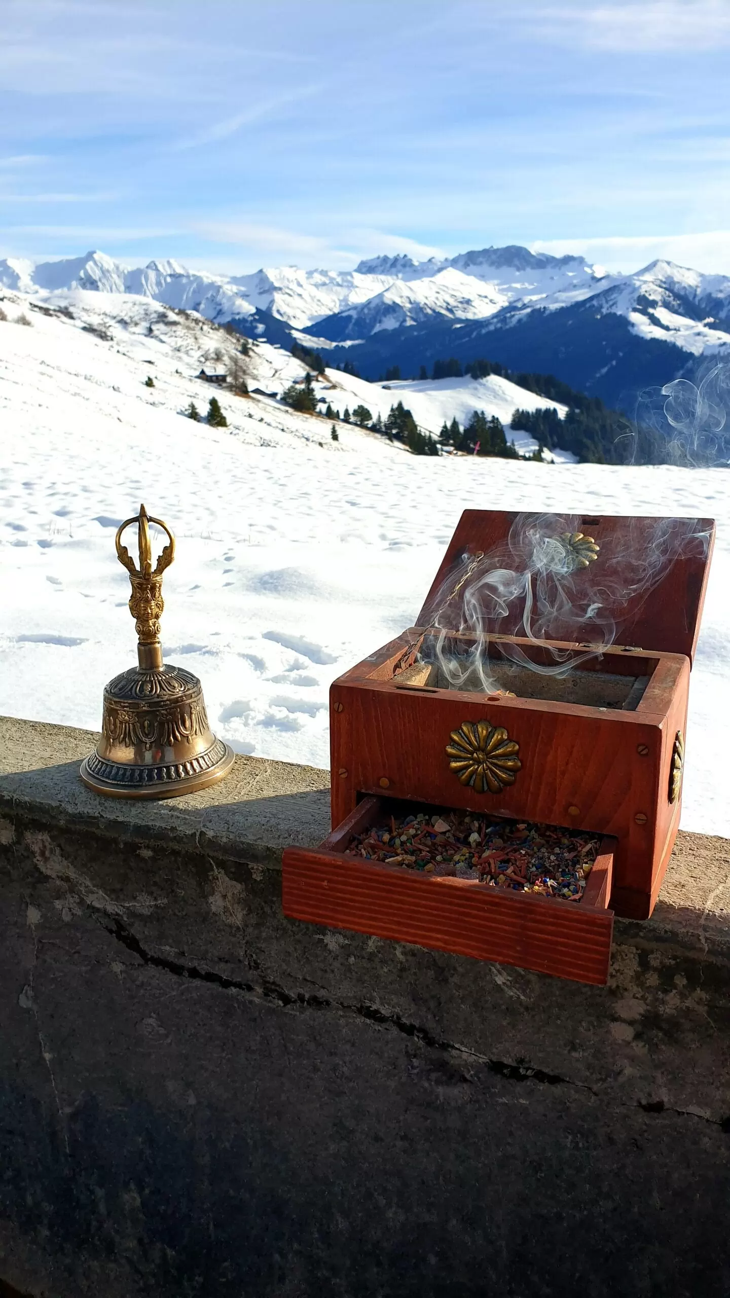 Asche verstreuen auf dem Berg - Abschiedsredner und Trauerredner - Zen Vater Meister Reding